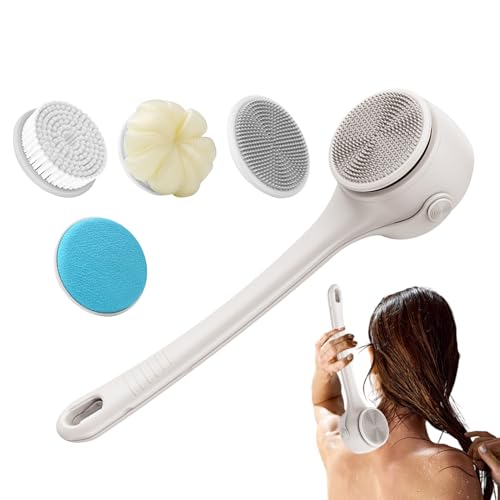 Brosse de douche électrique pour spa à la maison et nettoyage du corps relaxant dans votre bain