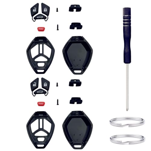 Coque de clé Mitsubishi Eclipse Galant réparer bouton télécommande cassé - 2