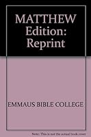 MATTHEW 0940293021 Book Cover