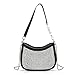 QTKJ Rhinestone Handbag, Crossbody Bags for Women, Shoulder Bag Sweet Cool Underarm Bag for Party Ball Weddings