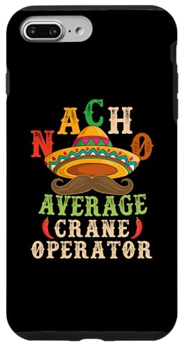 Nacho Average Crane Operator Sombrero Beard Cinco de Mayo �X�}�z�P�[�X iPhone 7 Plus/8 Plus �p