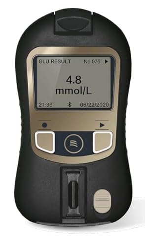 MillerMed Home Lipid & Glucose Test Kit – 5-in-1 Cholesterol Meter for TC, HDL, LDL, Triglycerides & Glucose – Complete Monitoring Kit for Home Health Check (Complete Starter Kit)