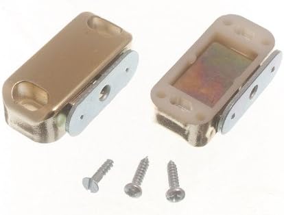 One Stop DIY 100 x DOOR CUPBOARD MAGNETIC CATCH LATCH GOLD COLOURED NEW