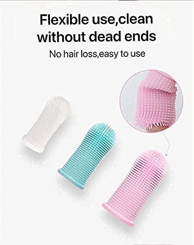 image for NC Dog Toothbrush Set (5 Packs), Dog Cleaning Toothbrush, Durable Natu