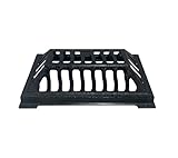 Natotela 20x12in Ductile Iron Atrium Drain Grate and Frame,Rectangular Beehive Catch Basin Inlet Grate,Cast Iron Atrium Grate Bolted with Base, Sewer Drain Grates Metal Gully Grate(Frame Size 21x15in)
