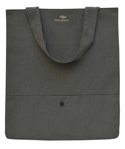 Clean Planet Cotton Washable Multi-Purpose Reusable Compact Fabric Tote Bag/Storage Bag - 38 x 33 Cm