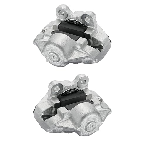 Image of BDFHYK 19-230 19-231 Front Disc Brake Caliper Assembly Compatible with VW Beetle 1974-1979, Compatible with VW Super Beetle 1974-1979 1.6L H4, GAS 2pcs