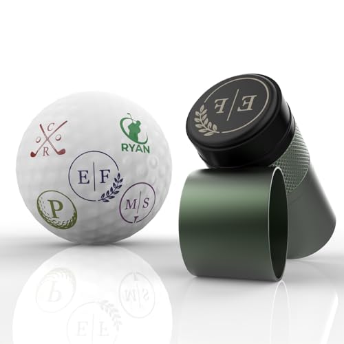FullKing Golf Ball Stamp Personalized-Custom Golf Balls Marker Stamps Stamper
