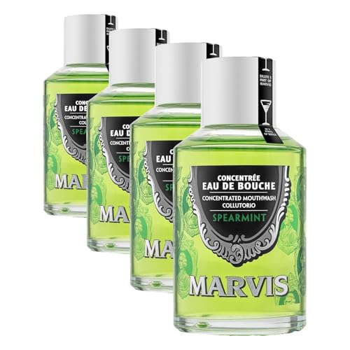 Marvis Colluttorio Concentrato Menta Verde, 120 ml (Confezione da 4)