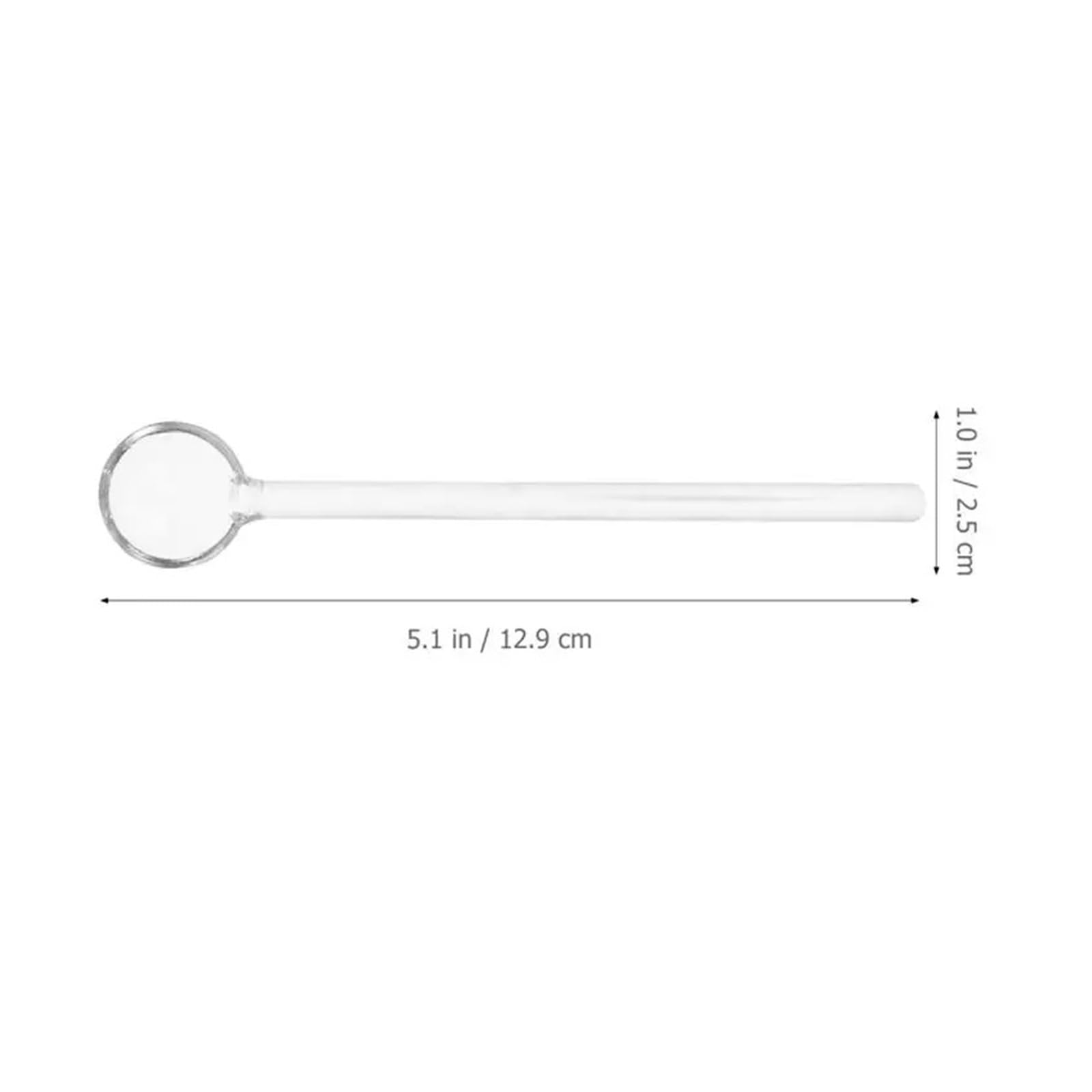 CuillèRe à Café En Verre 6 pièces/3 pièces cuillère en verre thé café cuillères à mélanger cuillères à remuer cuillères à glace agitateur tiges Cocktail Dessert expresso agitateurs 11.5CM CuillèRes à