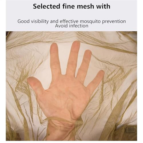 Mosquito Suits for Adult Women Full Body Fly Suit Breathable Jacket Pants Gloves Set for Beekeeping Gardening Camping miniatura 5