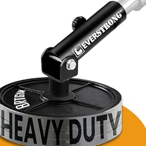 EVERSTRONG T Bar Row Attachment with V Bar Attachment Landmine Handle – 360 Swivel Landmine Attachment for Barbell for Full-Body Workout in Home Gym – Small Spaces – Deadlifts Squats Landmine Stand