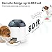 Potaroma Dog Puzzle Feeder Toy, Interactive IQ Training, Electronic Treat Dispenser, Automatic Rechargeable with Remote for Food Dispensing, All Breeds, 280ml Capacity