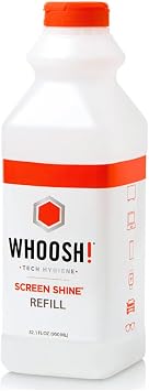 WHOOSH! 950ml Refill Botlle with a Specialized Pour, W129014666 with a Specialized Pour spout, You can Easily Refill Your 8ml, 30ml & 500ml Screen Shine Bottles