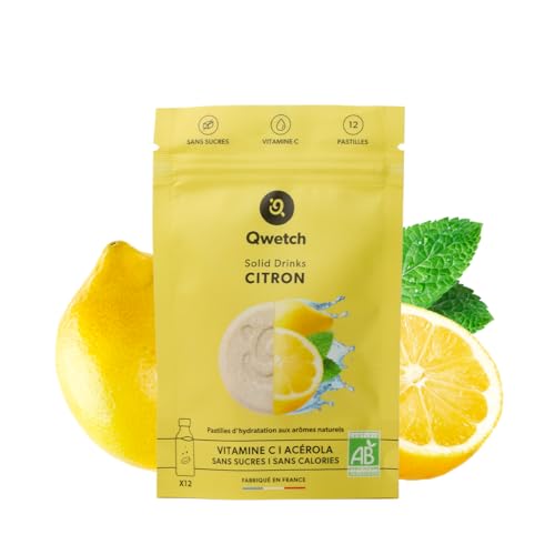 Qwetch - Solid Drinks Bio - Zitrone - Vitamin C