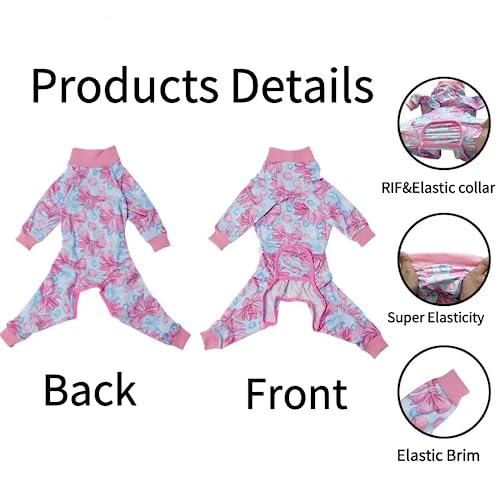 Image of Recovery Suit for Dogs After Surgery Dog Onesie Surgery Recovery Suit for Female Male Dogs Recovery Shirt for Abdominal Wounds or Skin Diseases Bodysuit Dogs Pajamas(B,XS)