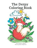 The Derpy Coloring Book: Animals and Affirmations 1946537020 Book Cover