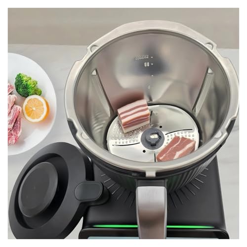 Accesorio de cubierta cuchillas, compatible con Thermomix TM6, TM5 y TM7, for verduras, acero inoxidable, accesorio cocina - imagen 5