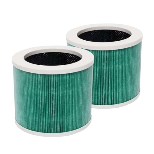 Image of PUREBURG HY1800 Replacement Filter Compatible with MORENTO, CHIVALZ & FETIONS ZQA Series (ZBQ-2000B/C) Air Purifier,2-Pack H13 True HEPA 4-Stage Filtration
