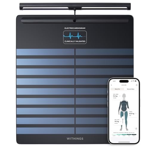 WITHINGS Body Scan - Connected WiFi Scale to Improve Your Health,...