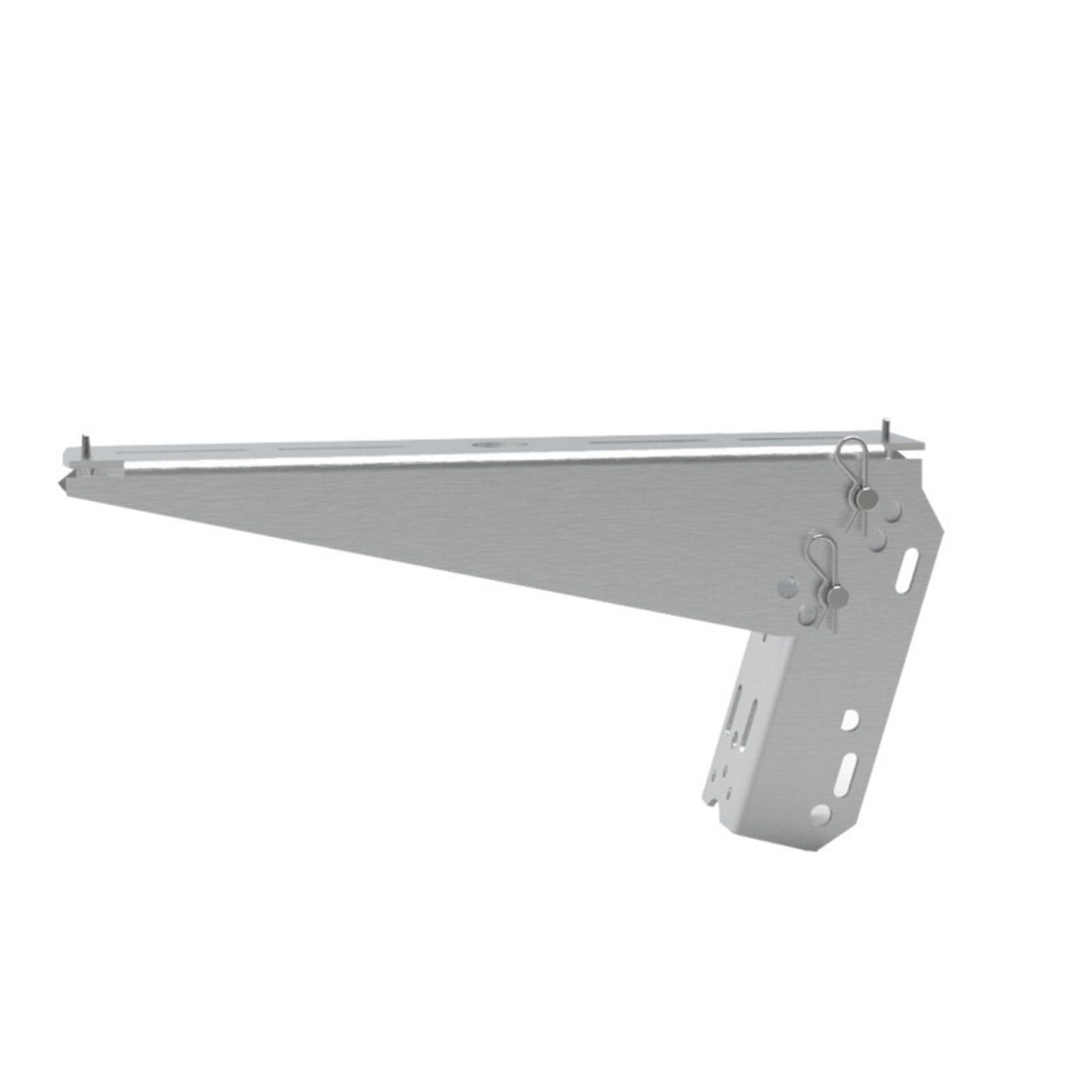 Estructura de montaje en pared de panel fotovoltaico modificable, paréntesis de aluminio fuerte para recolección de energía reforzada y montaje simple, soporte de montaje de panel solar montado en la