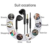 2 Pack Earphones Wired Headphones In Ear Wired Earbuds with Microphone Noise Isolating Headset remote sound control Compatible With Phone Samsung Huawei Android Smartphones Tablets Laptops - Image 6
