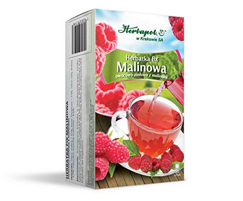Herbapol w Krakowie Himbeertee fix, 20 Teebeutel - Raspberry Tea fix, 20 sachets Cover