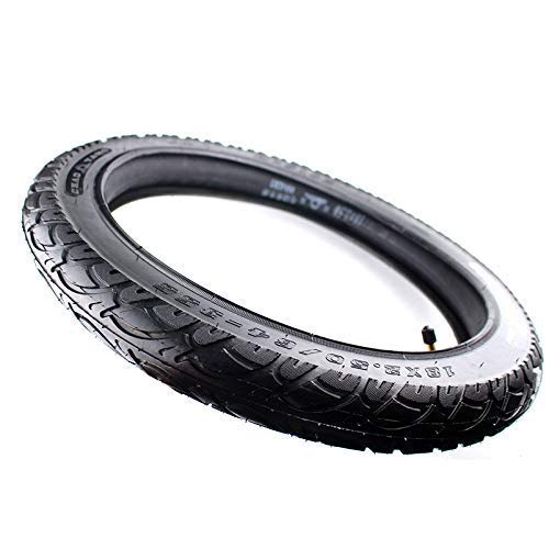 Neumáticos de Scooter eléctrico,18x2.50/64-355 Neumático Interior y Exterior para Bicicleta eléctrica,Motocicleta,batería,Triciclo