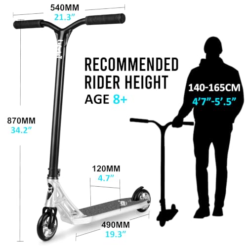 Image of Limit LMT91AZ Lightweight Pro Stunt Trick Scooter for Teens and Adults