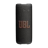 JBL, Caixa de Som, Grip, Bluetooth, Portátil, À Prova D'água e Poeira, Bateria de até 46h, Auracast, Som JBL Pro, AI Sound Boost, 16W RMS - Preta