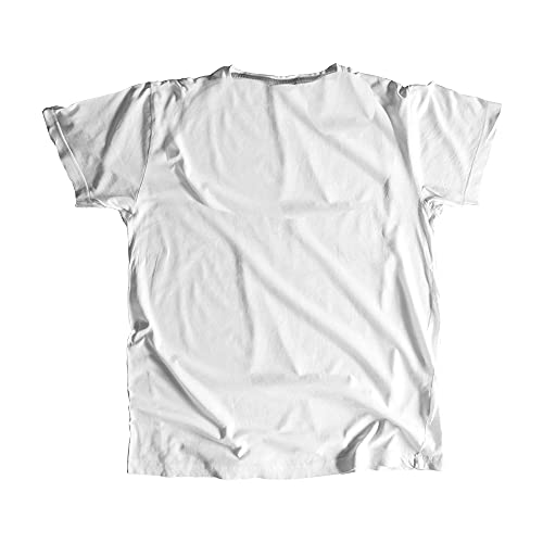 T-shirt Chile Seasons blanc unisexe en coton pour homme et femme