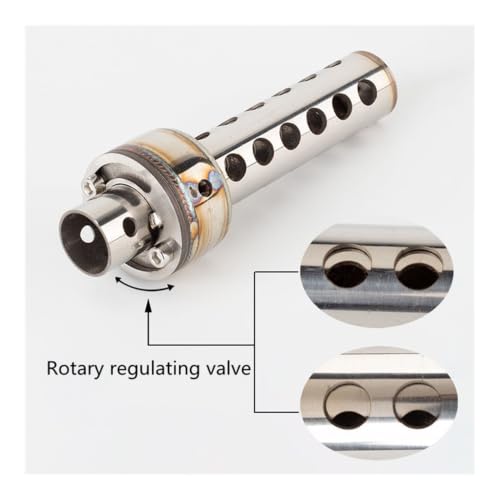 Tubo de escape universal ajustable para motos deportivas CBR250RR MT15 R25 3