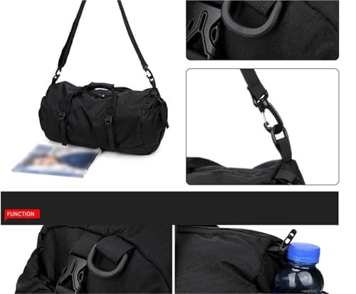 Travel Bag Fashion Black Weekend Short-distance Travel Bag Foldable Men Sports Training Handbag Large Capacity Yoga Women Duffel Bag2