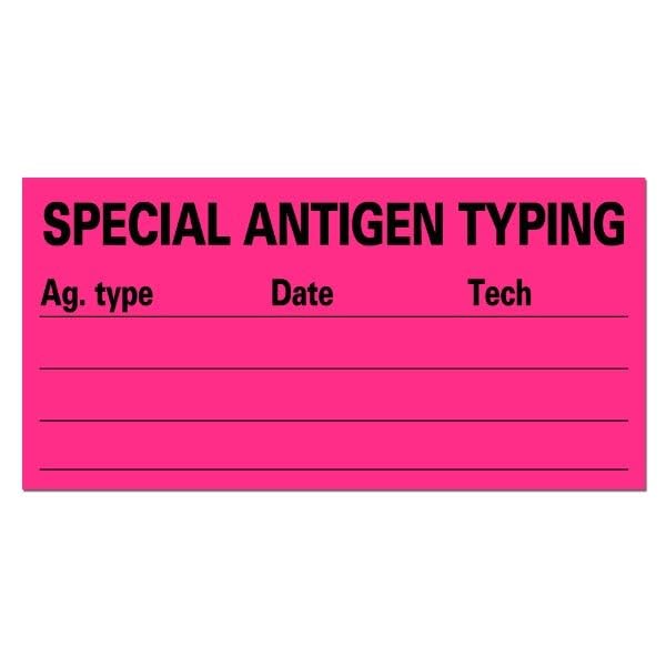 LabelValue | Special ANTIGEN Typing Medical Labels LV-MBB23