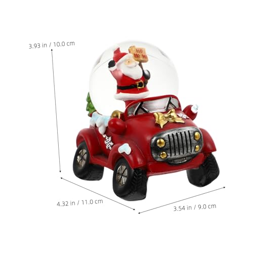 Bola de cristal luminosa SEWOART para decoración navideña de mesa 3
