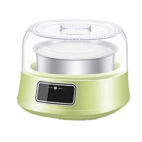 Bmmmz Automatic Yogurt Machine-Electronic Stainless Steel Liner Household Yogurt Machine, Led Display, Very Suitable For Organic Baby, Children #TOP4