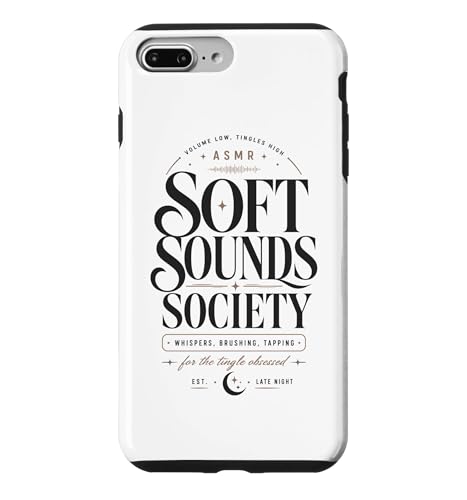 Soft Sounds Society ASMR Whispers �u���b�V���O�^�b�s���O �X�}�z�P�[�X iPhone 7 Plus/8 Plus �p