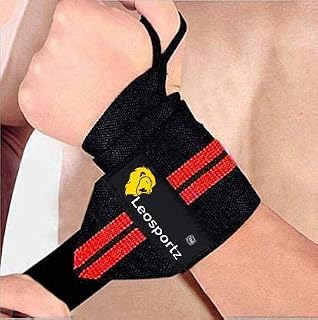 serveuttam Leosportz Workout Gloves with Wrist Support for Gym Workouts, Pull Ups, Cross Training, Weightlifting, Calisthenics, WOD- Silicone Padding - Great Hand Grip & No Calluses (Wrist Support)
