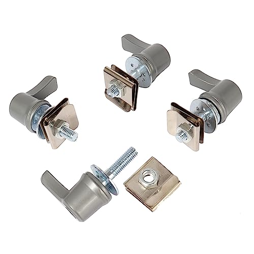 Kit 4 Pcs Tornillos y Tuercas para Alforjas Moto Universal miniatura 2