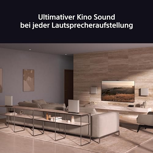 Sony BRAVIA Theatre Quad - Home Entertainment-System mit Vier kabellosen Lautsprechern, 360 Spatial Sound Mapping, Klangfeldoptimierung, 3-Wege-Lautsprecher, Dolby Atmos/DTS:X – Bild 5