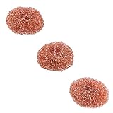 清潔に使える 純銅タワシ 3個組