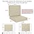 Favoyard Outdoor Deep Seat Cushion Set, 22 x 22 Inch Rainproof & 3-Year Fade Resistant Patio Furniture Cushions, Removable Seat Bottom & Back Cushion covers with Ties for Chair, Sofa, Couch, Dark Gray