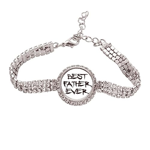 Bracelet de cheville Best Father Ever, un lien unique en métal à offrir à son papa