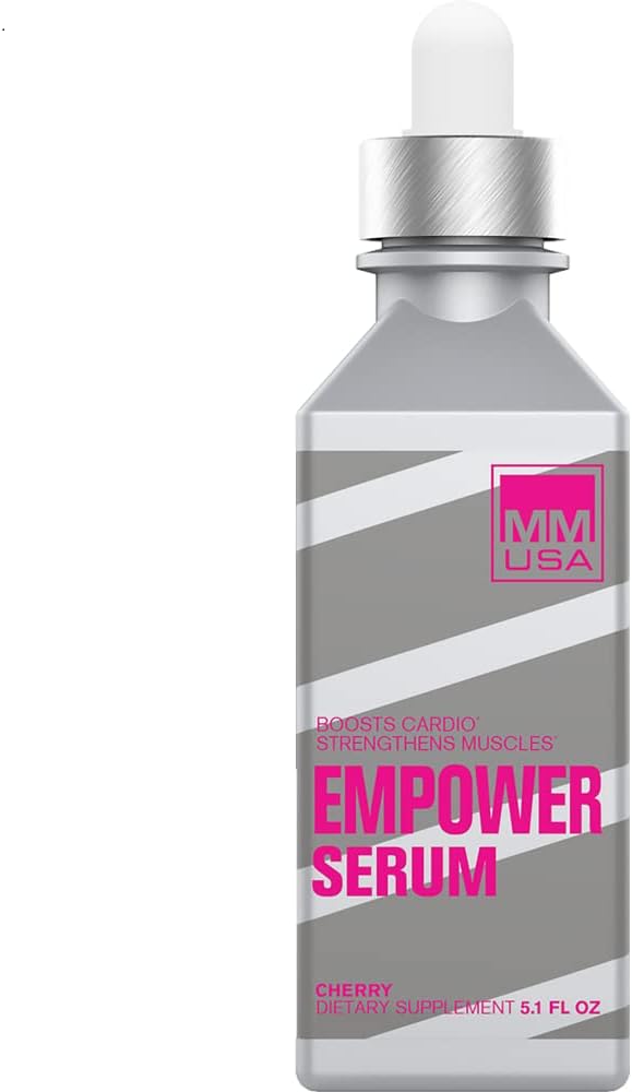 MMUSA EMPOWER SERUM Bodybuilding Supplement for Women. Level Up with a Liquid Creatine Pre-Workout Supplement with No Side-Effects. Build Muscles and Stamina, Recover Faster Powered by Amino Energy.