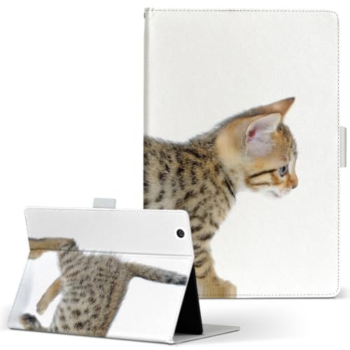LAVIE Tab T8 T0855/KAS�ETAB08/H05 8.7�C���` �Ή� �蒠�^�^�u���b�g�P�[�X PU���U�[ �X�^���h�@�\ �J�[�h���[ ���ړ\��t���� �l�R �q�L 000915