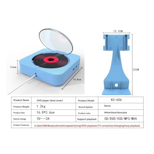 Lecteur CD VCD DVD compact pour écouter vos anciens disques facilement - 7