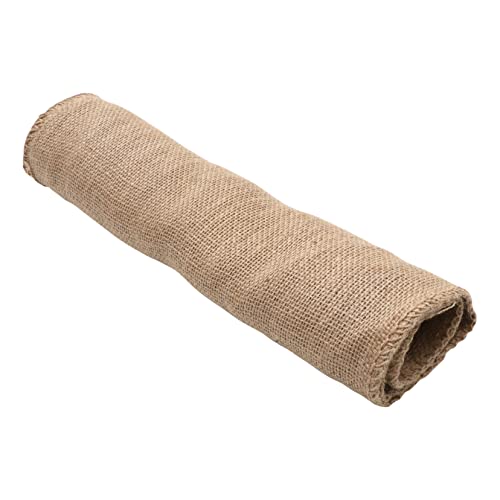 OFFSCH 1pezzi Sacco Di Juta Naturale Per Patate Giochi in Famiglia Gare e Stoccaggio Di Attrezzature Corde Vestiti e Provviste Ecologico e Tradizionale