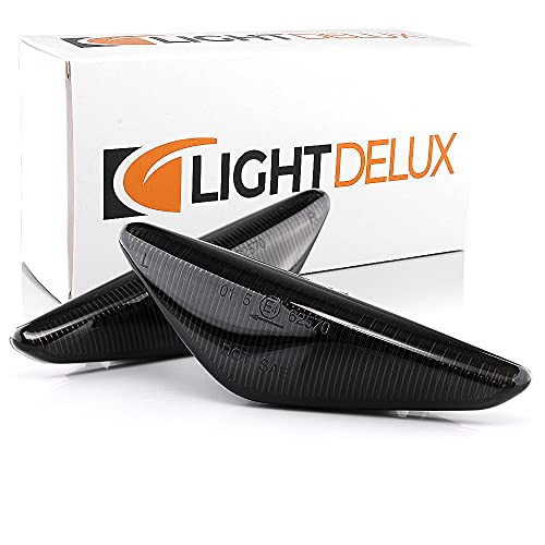 LIGHTDELUX LED Blinker Seitenblinker Blinkleuchte Kotflügel-Blinker links rechts mit E-Prüfzeichen ohne Fehlermeldung V-170154