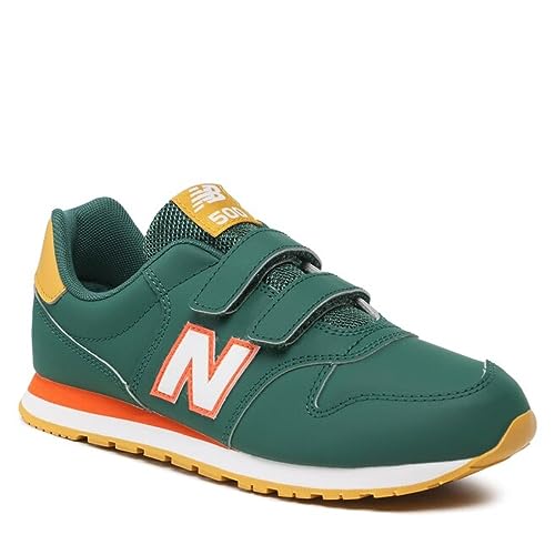 New Balance 500 Hook & Loop Sneaker, Green, 39 EU