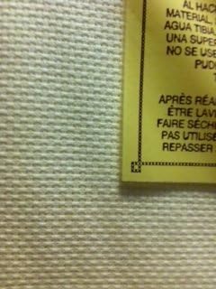 Aida Cloth 14 Count - White - 12" x 18"